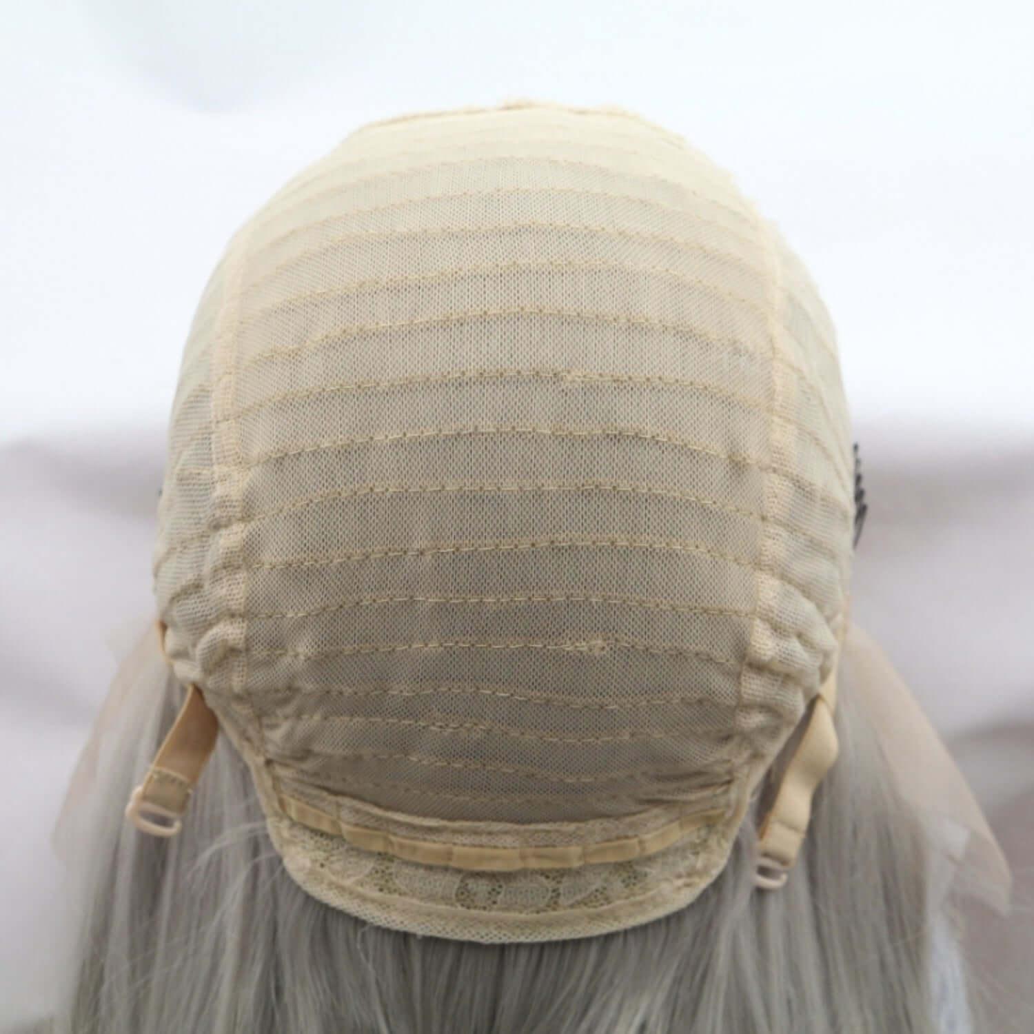 13*3" Lace Front Wigs Synthetic Mid-length Straight 12" 130% Density - Clothes For Her Online Store