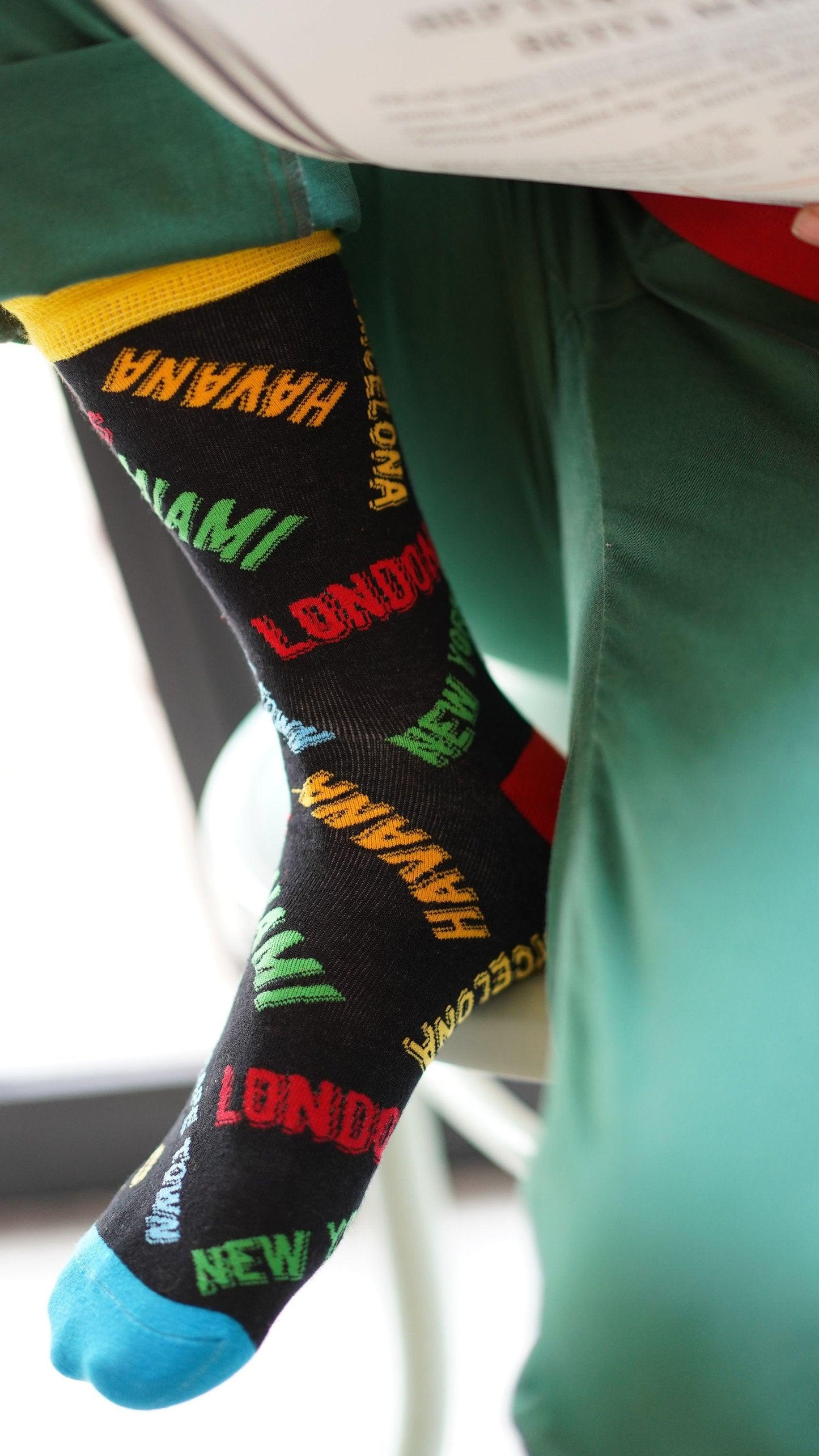 Men's Cities Socks