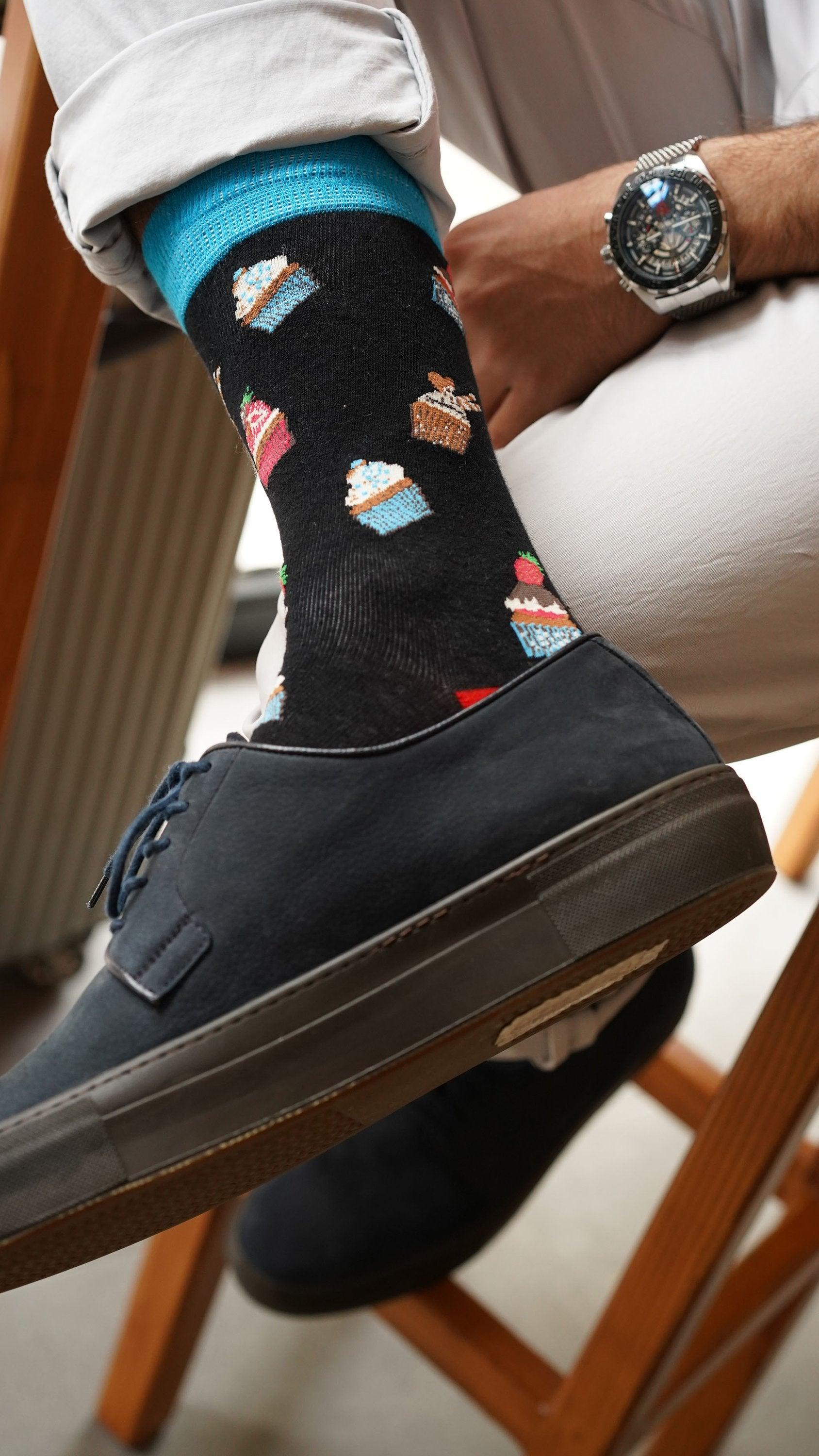 Men's Cupcake Socks