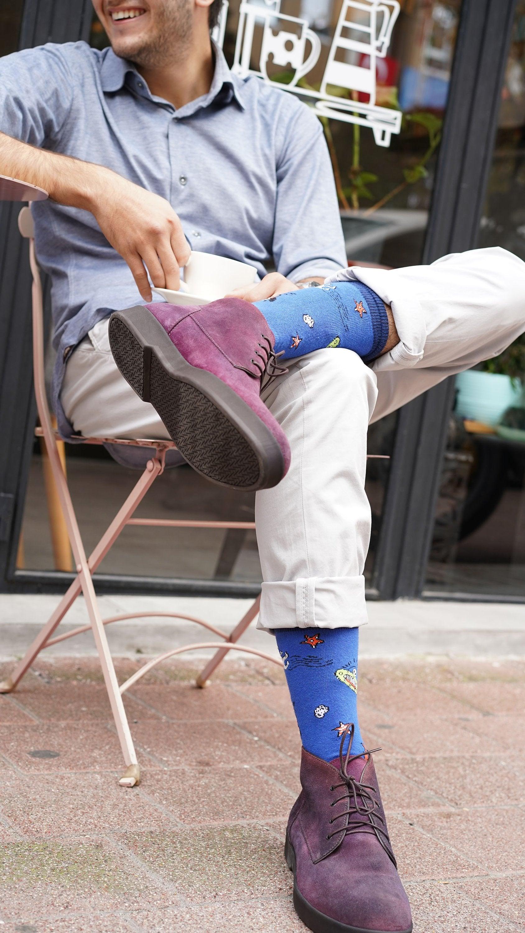 Men's Space Doodle Socks