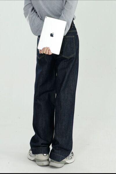 Mid Rise Jeans with Pockets - Clothes For Her Online Store
