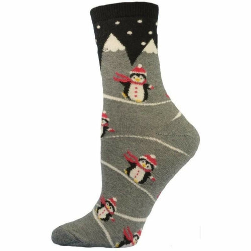 Holiday Theme Novelty Cotton Crew Socks