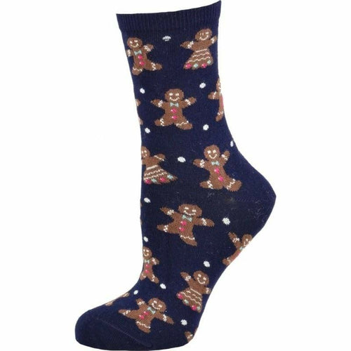 Holiday Theme Novelty Cotton Crew Socks