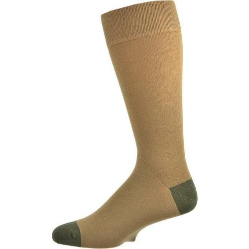 Men's Bamboo Socks with Contrast Heel & Toe