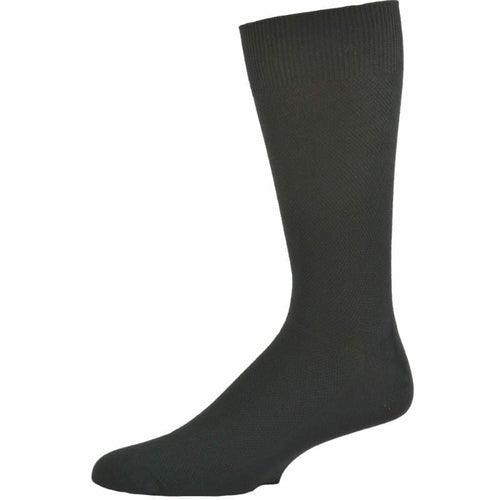 Men's Bamboo Patterned Crew Socks