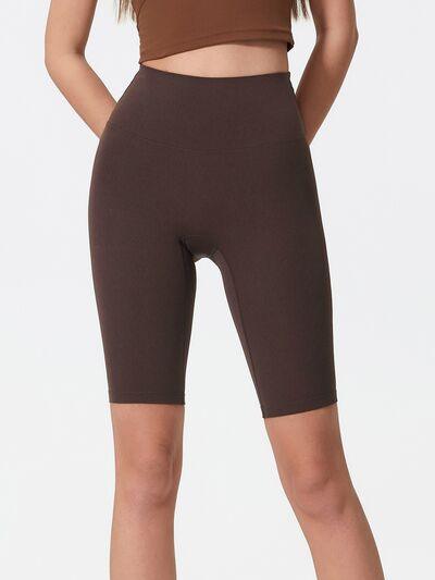Millennia High Rise Wide Waistband Active Shorts - Clothes For Her Online Store