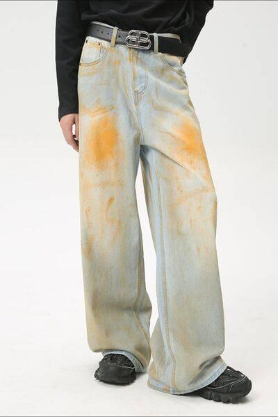 Waste Soil Wide Leg Jeans