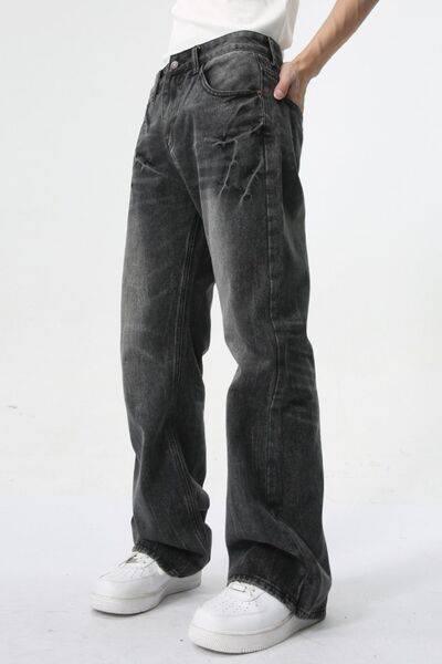 Lightning Burst Bootcut Jeans - Clothes For Her Online Store