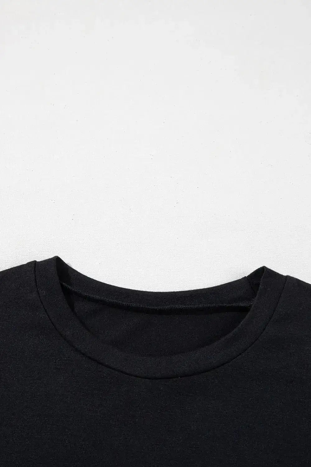 Sequin Stripes Crew Neck T Shirt - Clothes For Her Online Store