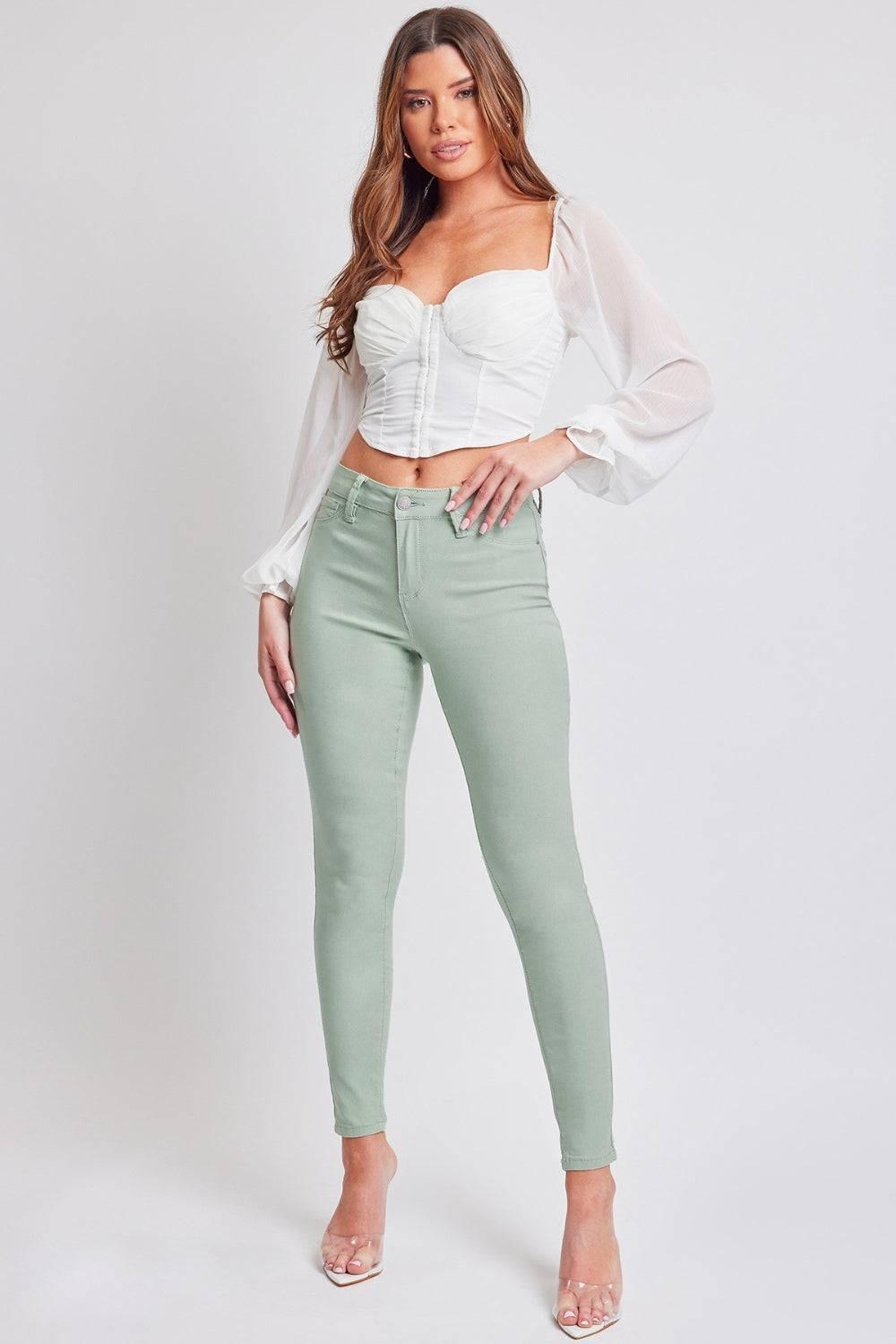 YMI Jeanswear Hyperstretch Mid-Rise Skinny Jeans - Clothes For Her Online Store