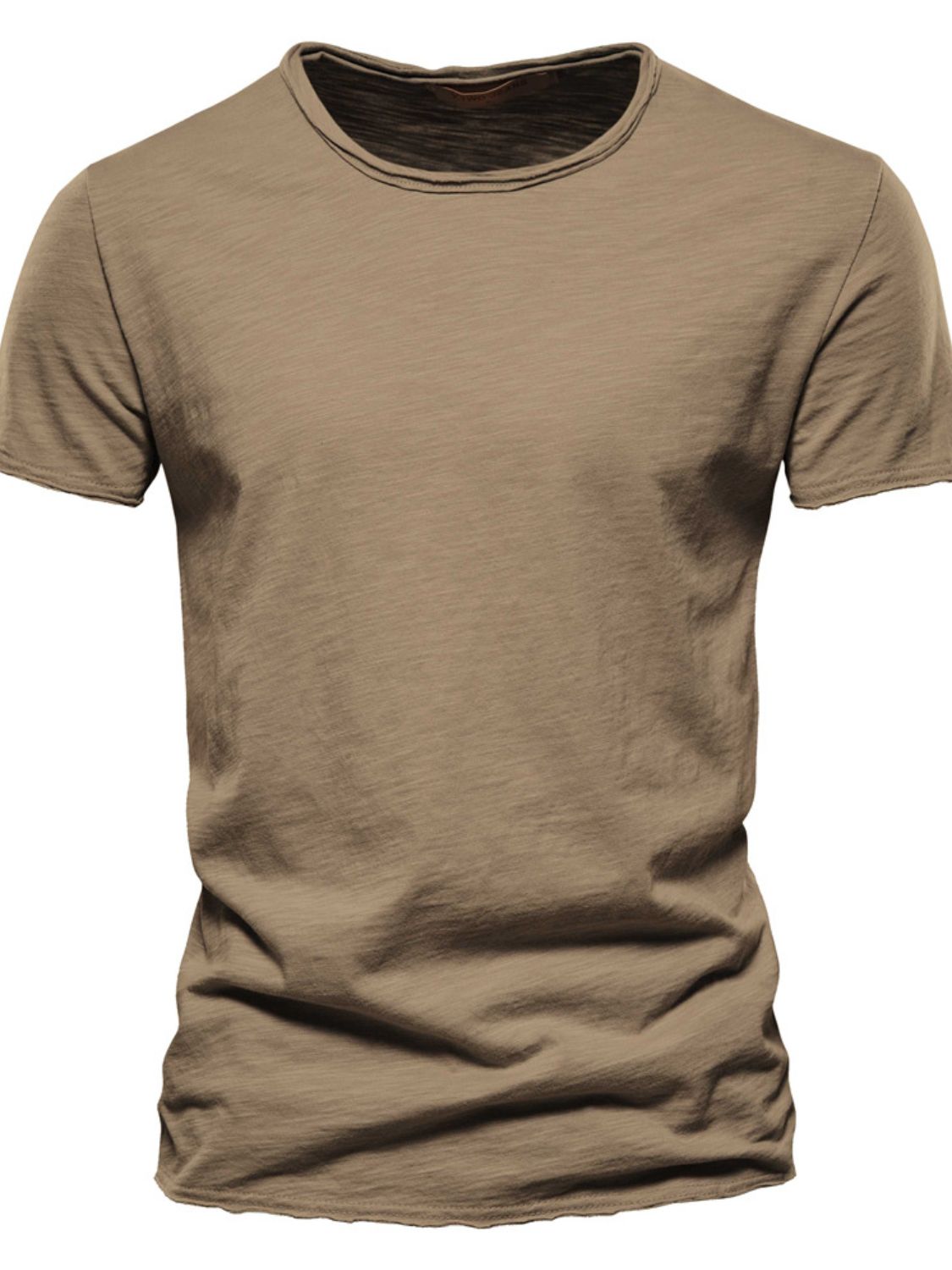 Men's Full Size Round Neck Short Sleeve T-Shirt Plus Size