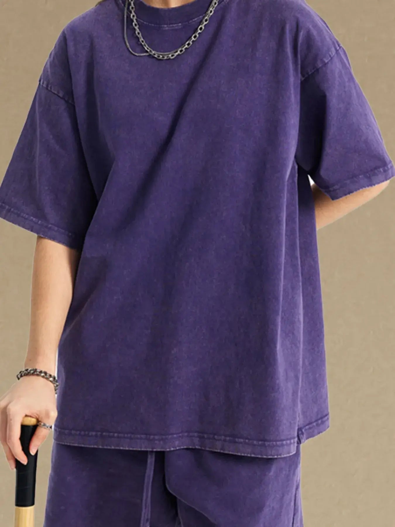 Men's Vintage Washed Oversized T-Shirt