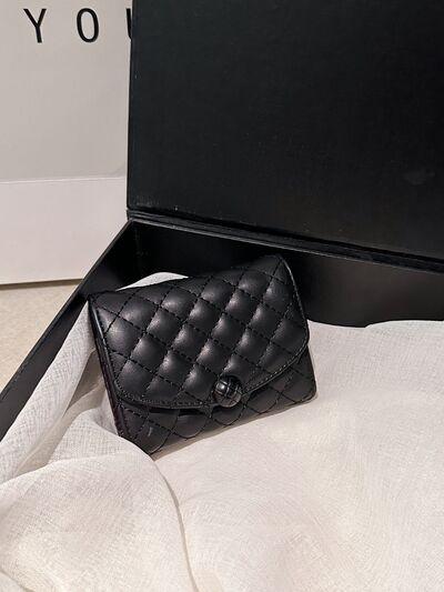 PU Leather Solid Color Wallet - Clothes For Her Online Store