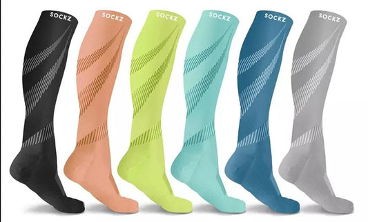 Lightweight Compression Socks (6 Pairs)