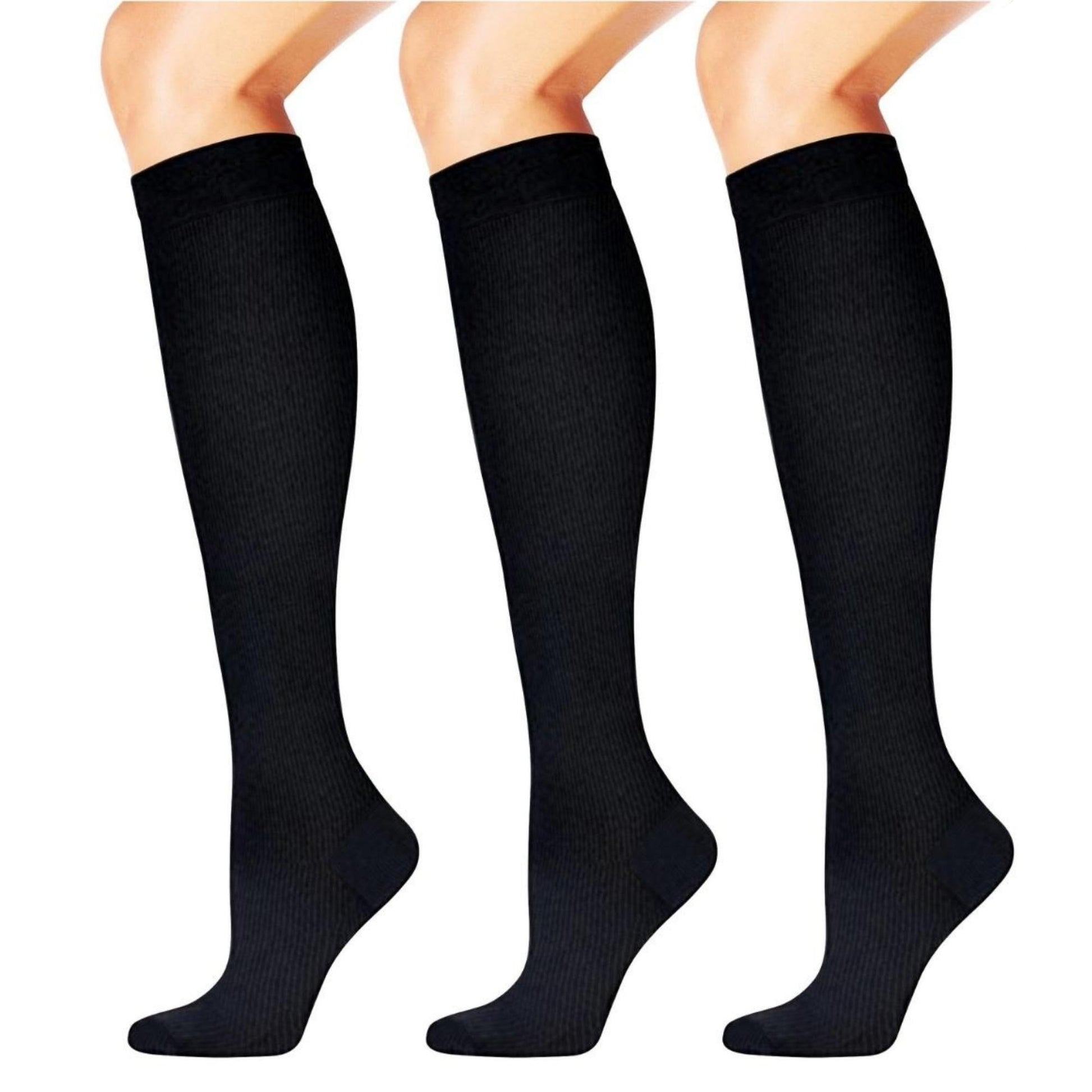 High Energizing Compression Trouser Socks for Men and Women (3-Pack)