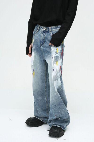 Painting Jeans with Pockets - Clothes For Her Online Store