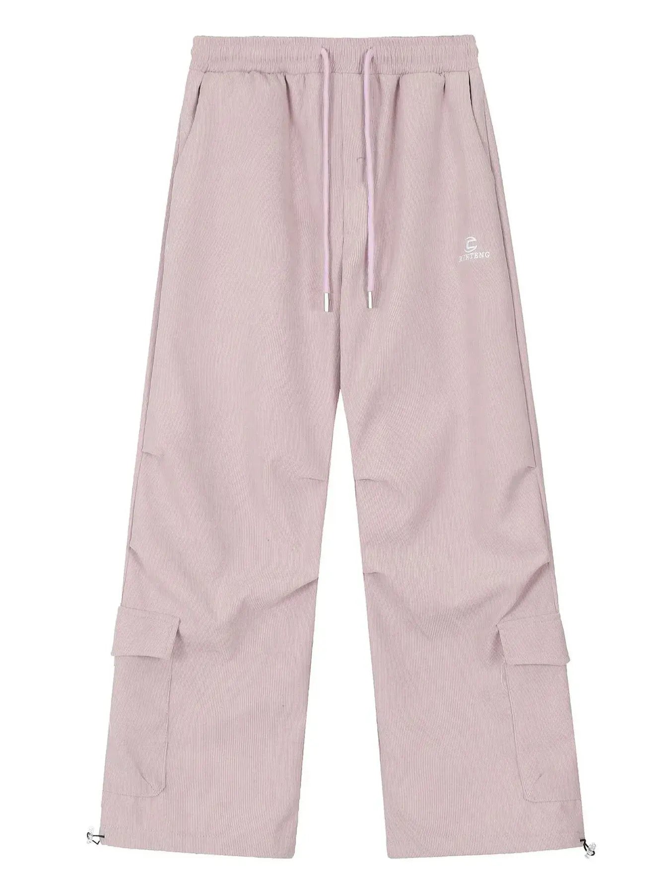 Men's Wide Leg Drawstring Pants