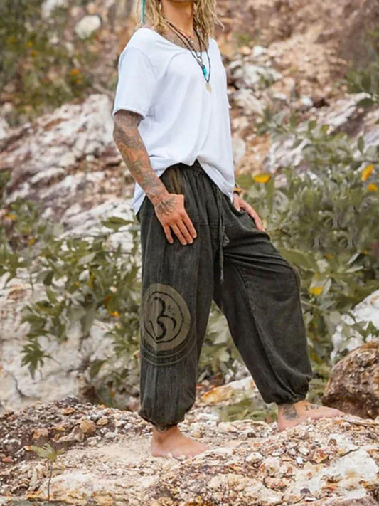 Men's Full Size Drawstring Jogger with Pockets Plus Size - Clothes For Her Online Store