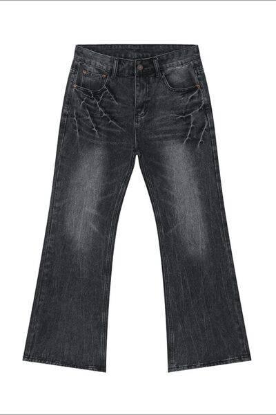Lightning Burst Bootcut Jeans - Clothes For Her Online Store