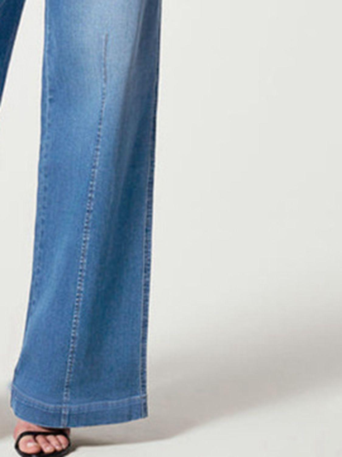 Wide Leg Long Jeans - Clothes For Her Online Store