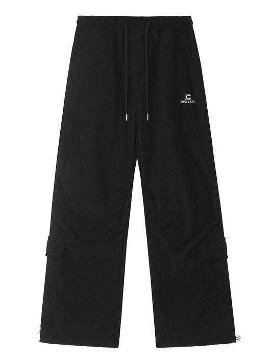 Men's Wide Leg Drawstring Pants