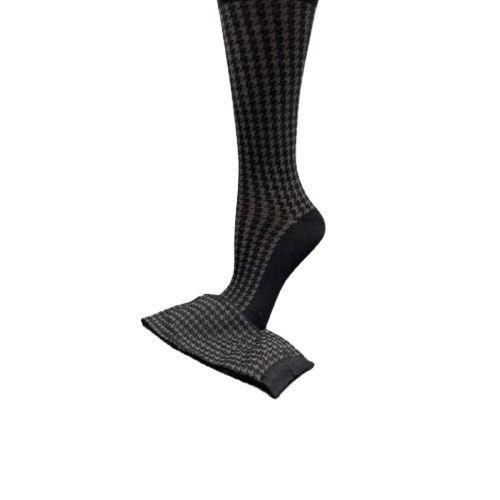 Women's Hound's-tooth Bamboo Crew Socks - 2 Pair Pack