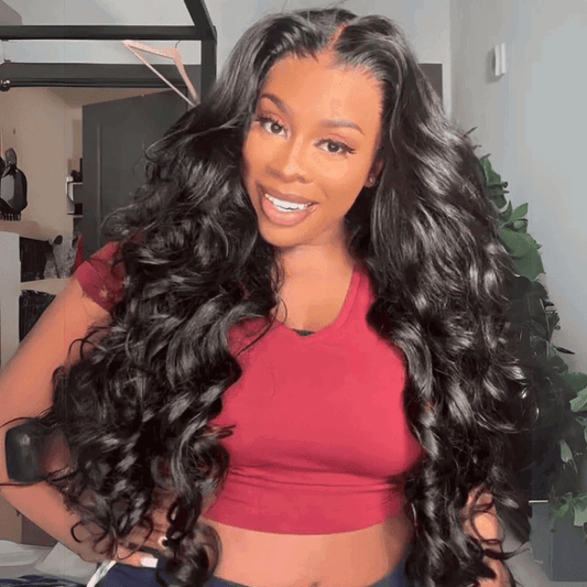 250% Density 13x4 Full Lace Human Hair Wigs With Curtain Bangs Hd Lace Front Wigs Glueless Curly Wigs Human Hair Lace Front - Clothes For Her Online Store
