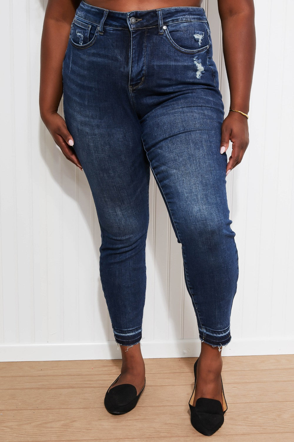 Judy Blue Juliet Full Size Tummy Control Skinny Jeans