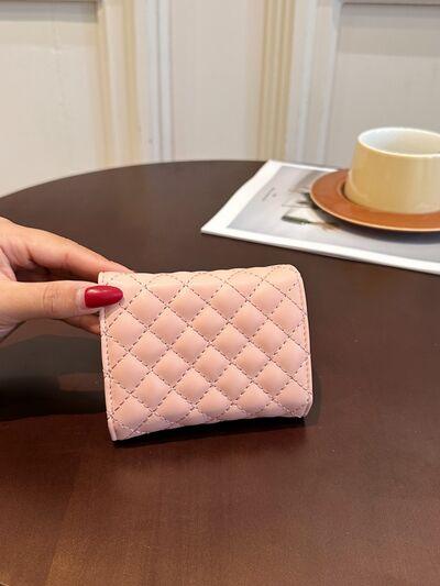 PU Leather Solid Color Wallet - Clothes For Her Online Store