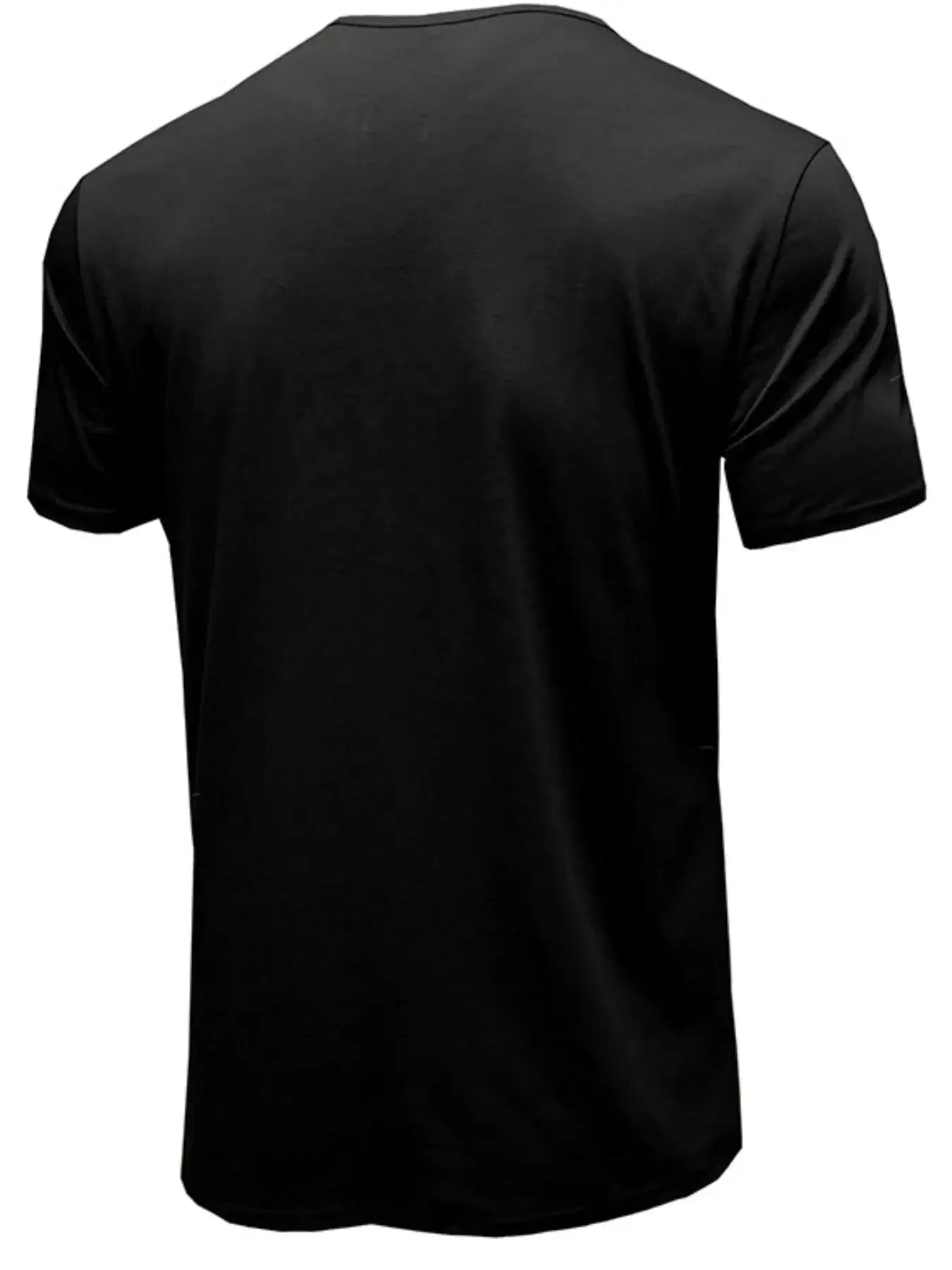 Men's Classic Henley Short Sleeve Polo Shirt