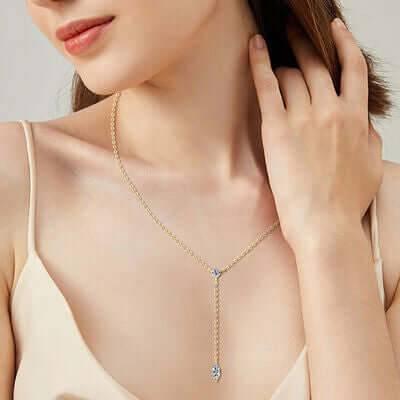 Moissanite 925 Sterling Silver Necklace