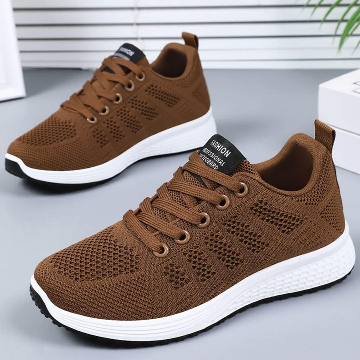 Round Toe Mesh Breathable Athletic