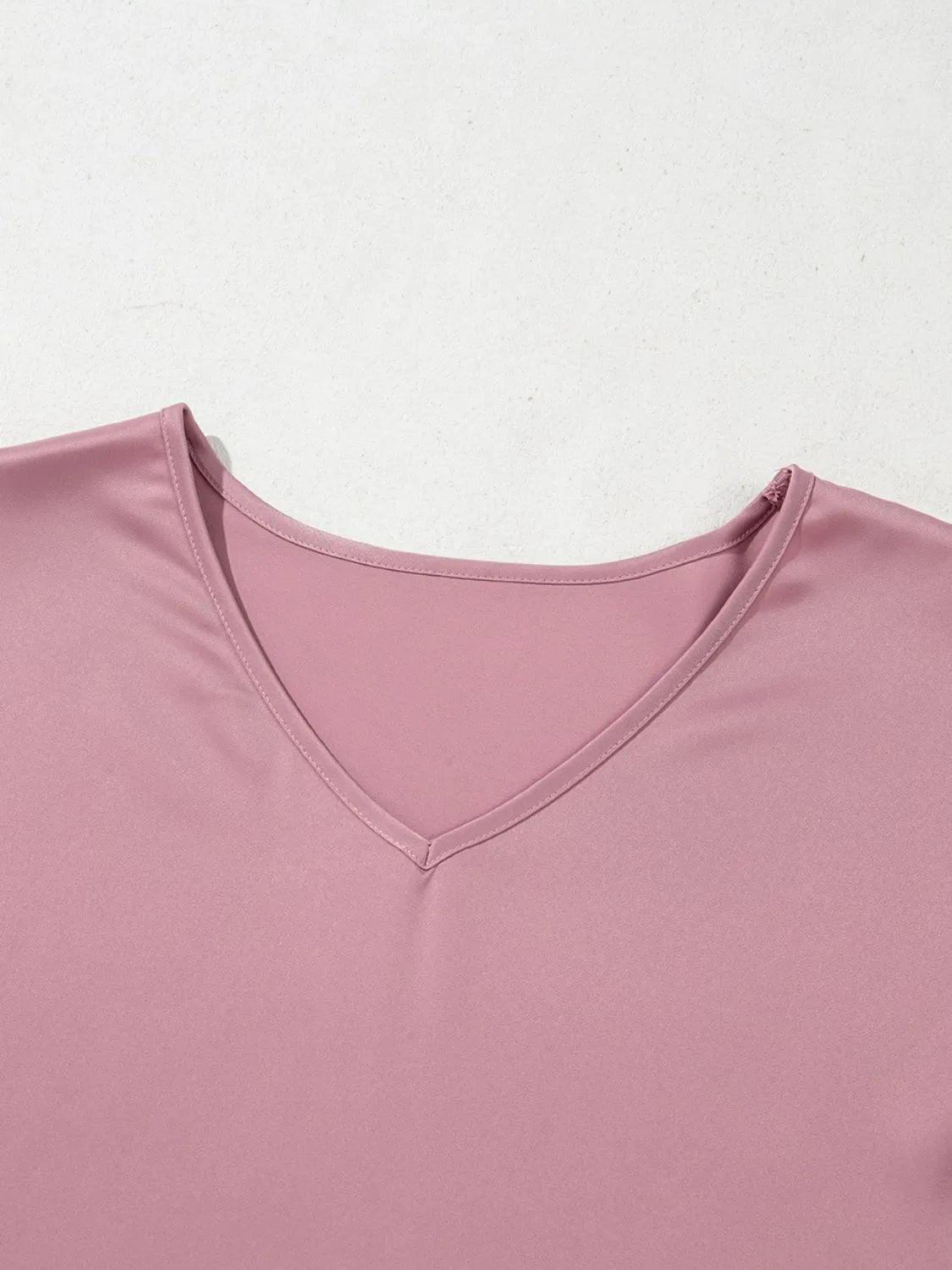 Toadstool Satin Ruffle Sleeve Top