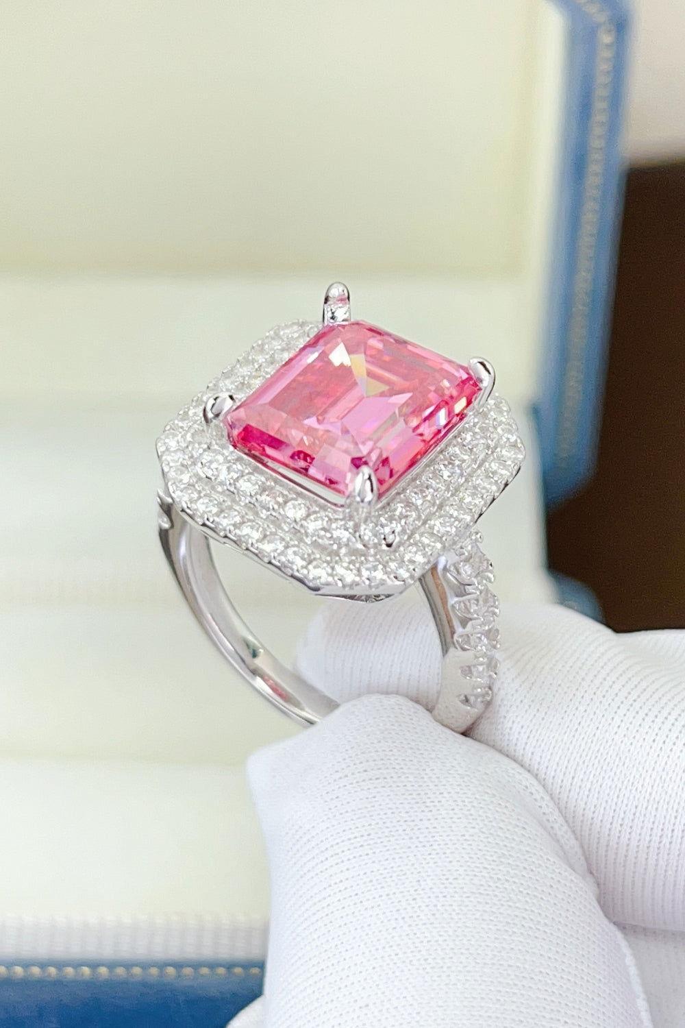2 Carat Moissanite 925 Sterling Silver Ring - Clothes For Her Online Store
