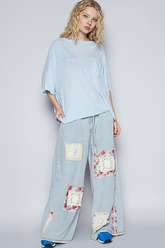 POL Round Neck Half Sleeve T-Shirt - Clothes For Her Online Store