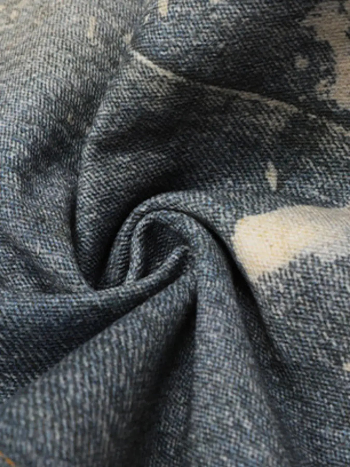 Men's Vintage Wide Leg Denim Jeans