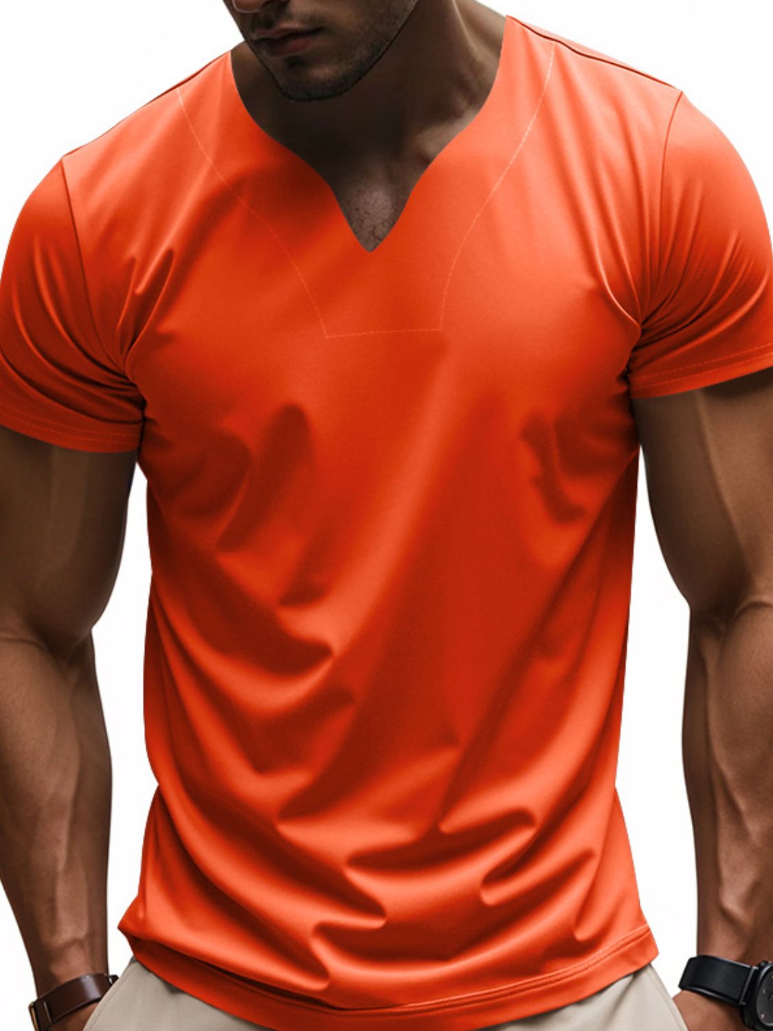 Men's Full Size Short Sleeve T-Shirt Plus Size - Clothes For Her Online Store
