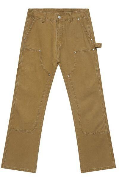 Mid Rise Baggy Jeans with Pockets - Clothes For Her Online Store