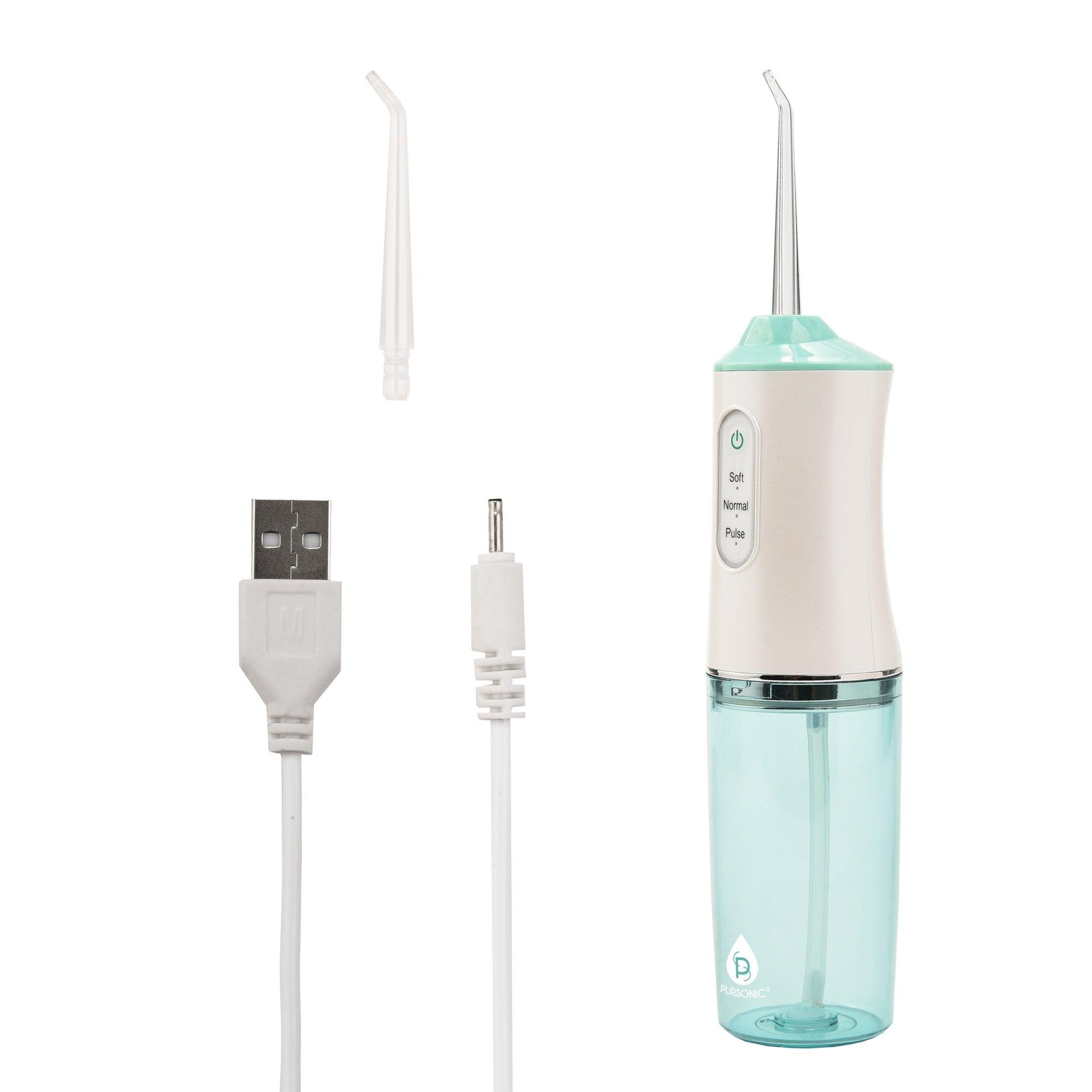 USB Rechargeable Water Flosser Helps Remove Plaque & Dilute Harmful