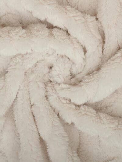 Plus Size Open Front Hooded Plush Coat - Clothes For Her Online Store