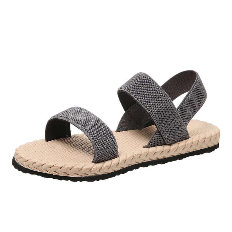 Open Toe Flat Sandals