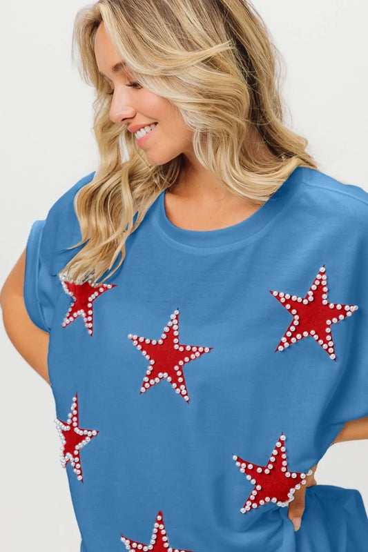 BiBi Fourth Of July Terry T-Shirt