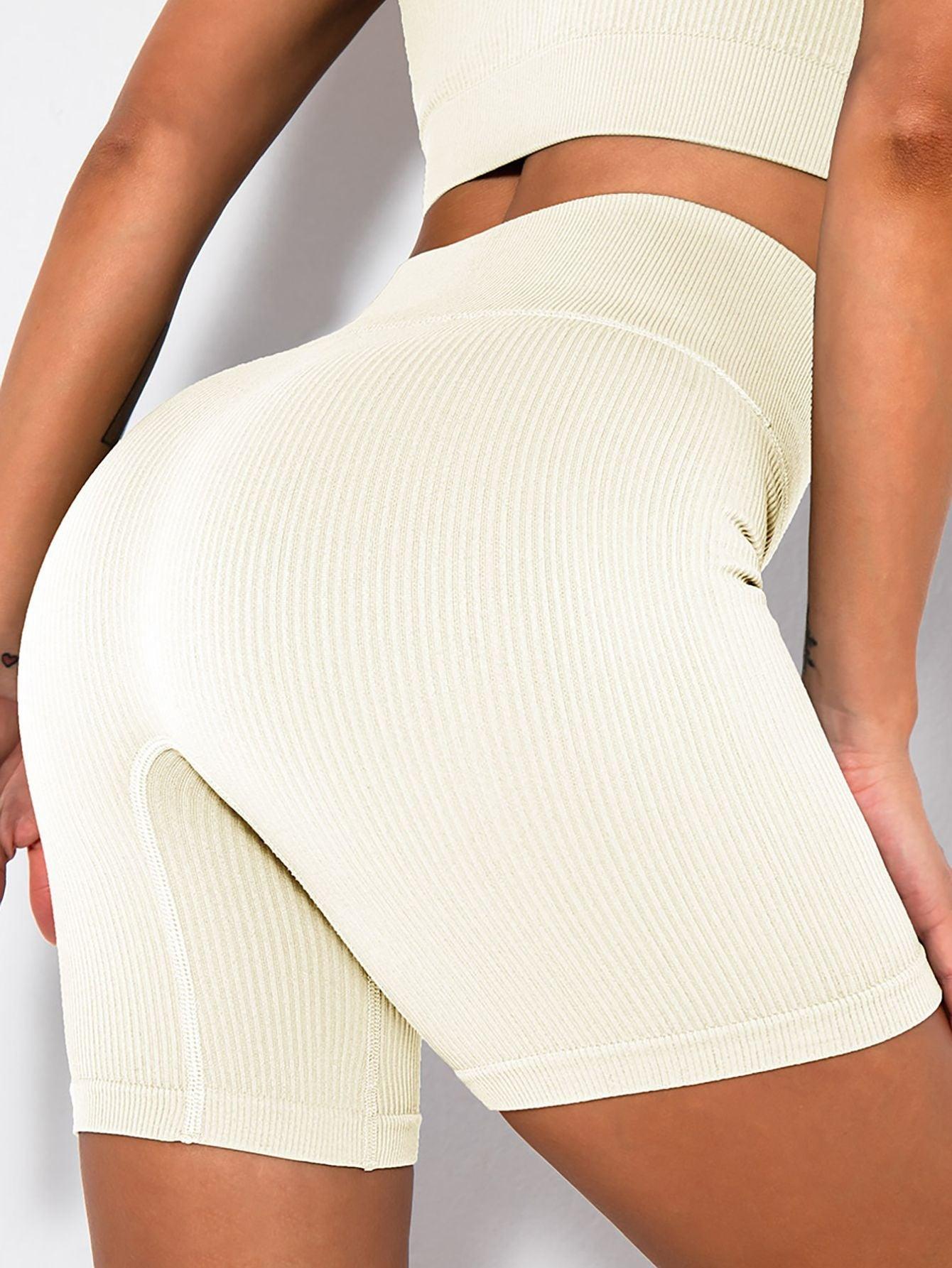 3 Pack Ribbed Soft New Cheap Women's High Waisted Biker Shorts Anti Chafing Slip Shorts Shorts Underwear Yoga Workout Shorts - Clothes For Her Online Store