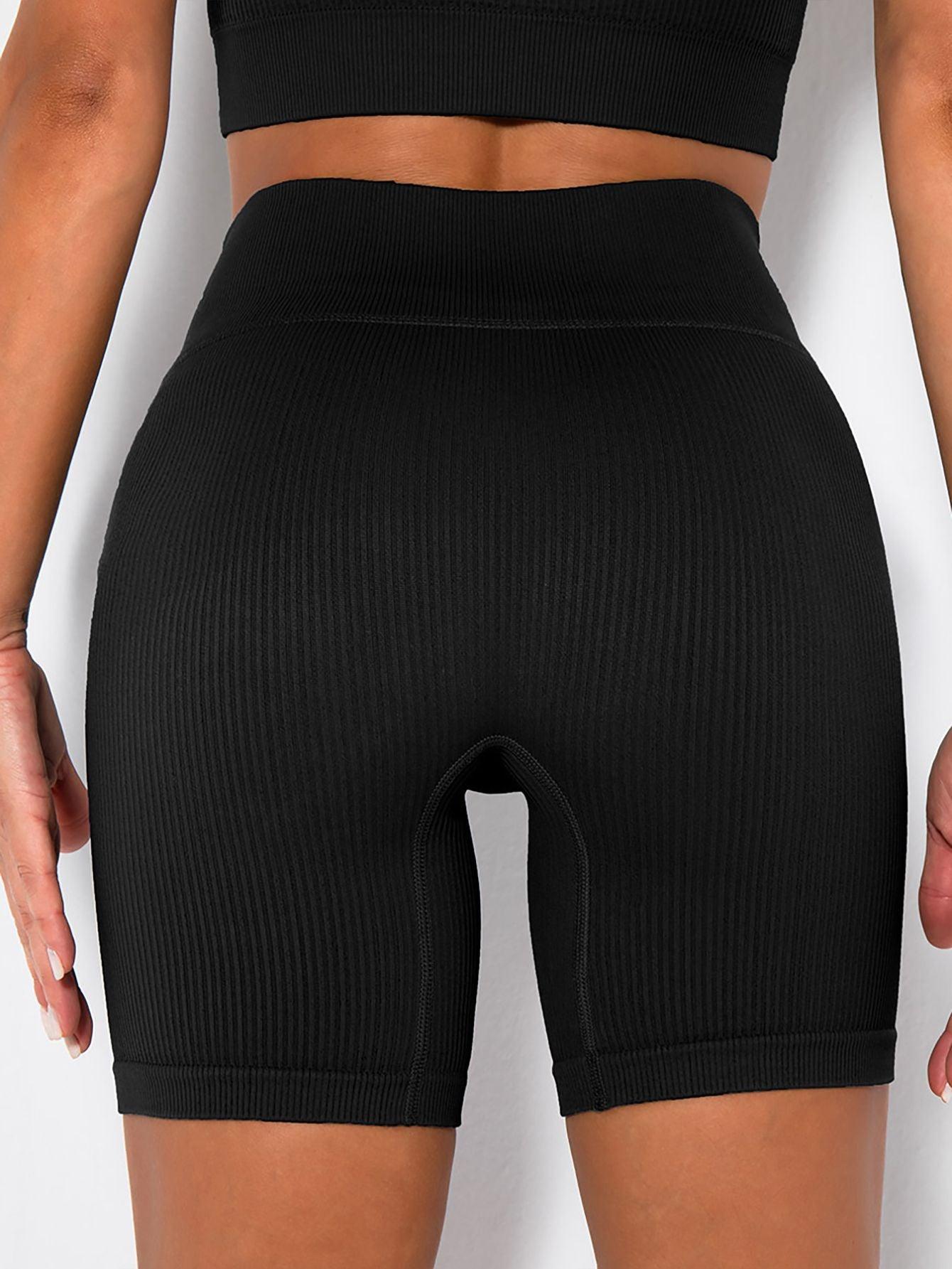 3 Pack Ribbed Soft New Cheap Women's High Waisted Biker Shorts Anti Chafing Slip Shorts Shorts Underwear Yoga Workout Shorts - Clothes For Her Online Store