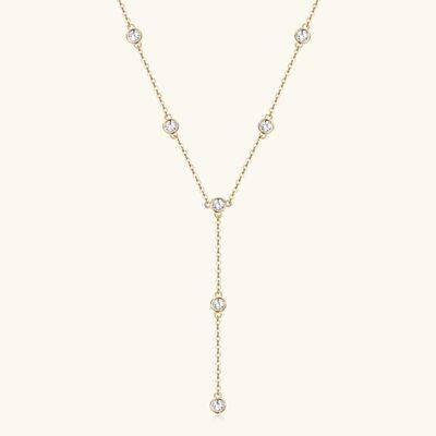 1.1 Carat Moissanite 925 Sterling Silver Necklace