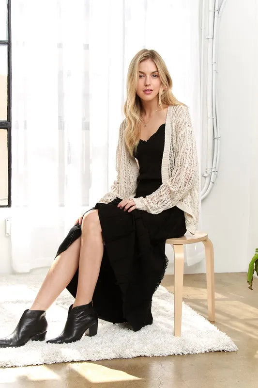 ADORA Solid Waist Tie Skirt
