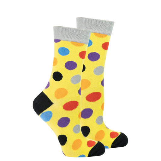 Women's Blonde Dot Socks