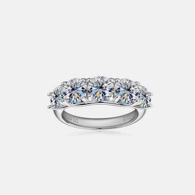 3.6 Carat Moissanite 925 Sterling Silver Ring