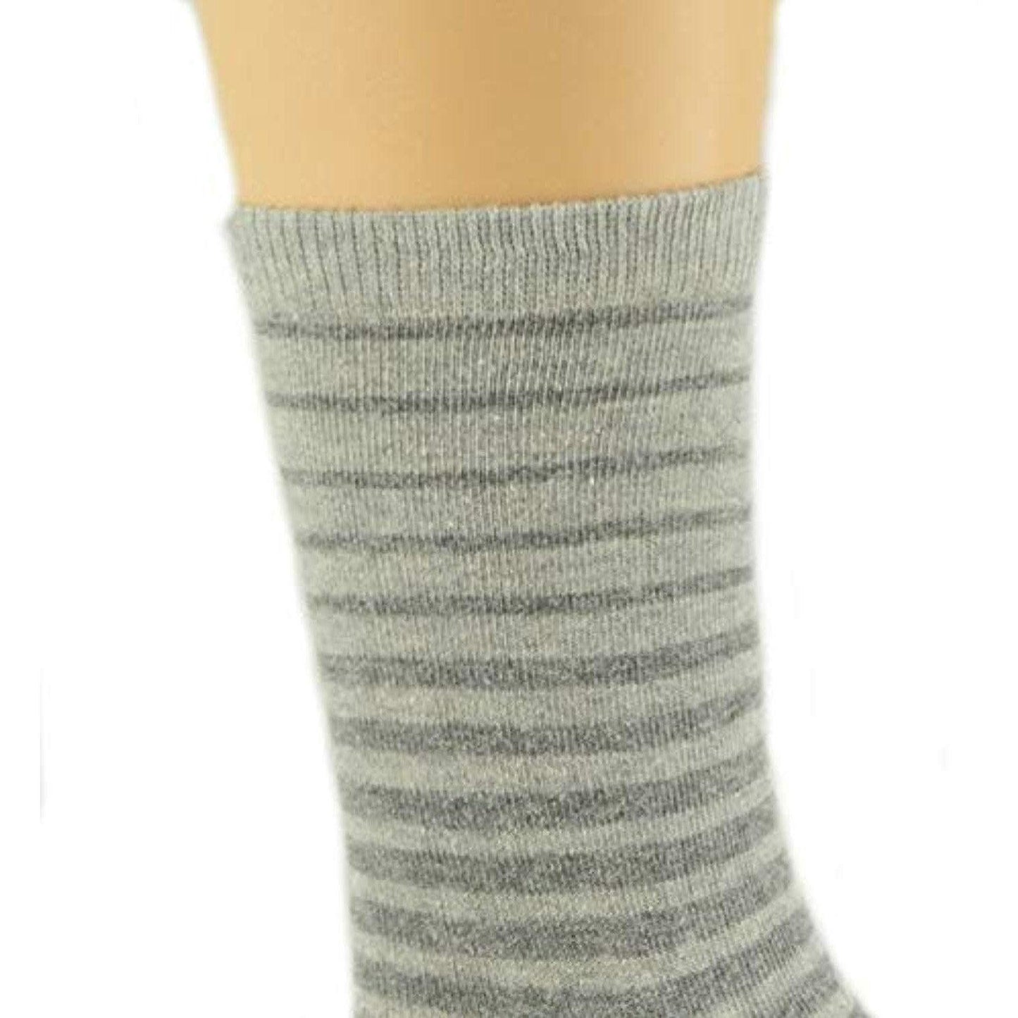 Women's Stripe Cotton Crew Socks