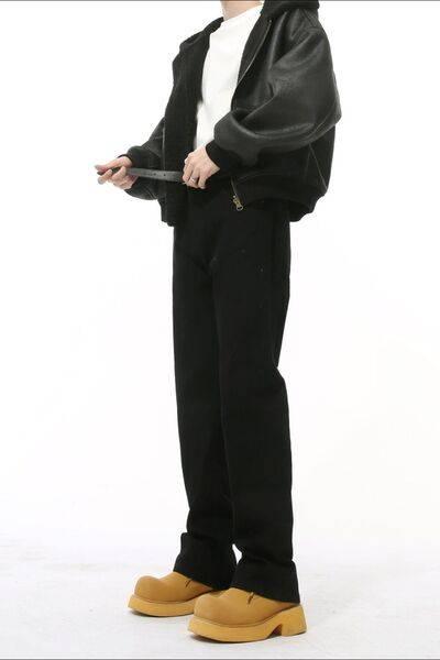 Mid Rise Jeans with Pockets - Clothes For Her Online Store